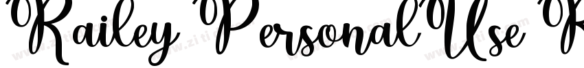 Railey PersonalUse R字体转换
